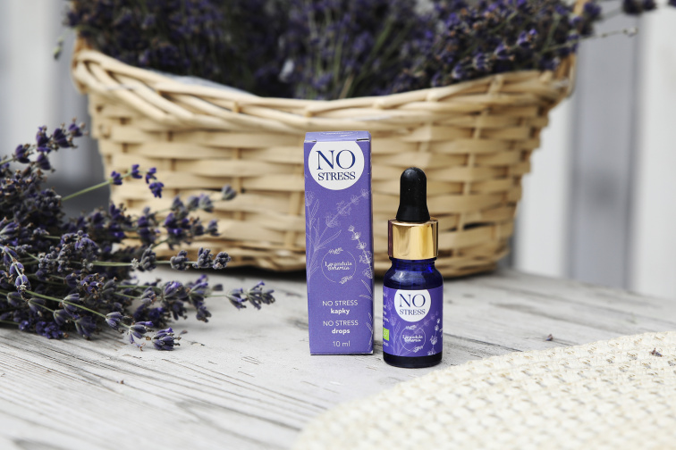 NO STRESS kapky s BIO Levandulí Chodouňskou