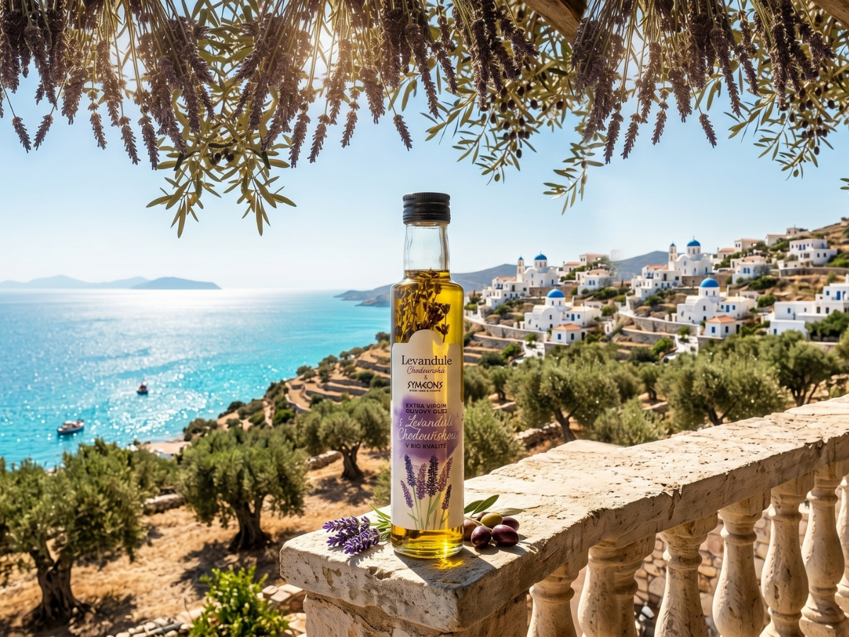 Biodynamicke leto chutna skvele - BIO extra virgin olivový olej + BIO jablečný ocet s ovocem a bylinkami ZDARMA