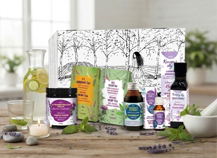 Detox v unikátní dřevěné BIO přírodní lékárně