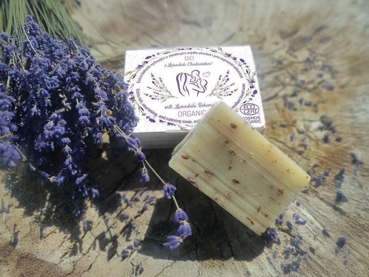 BIOaktivní tuhé mýdlo s Levandulí Chodouňskou