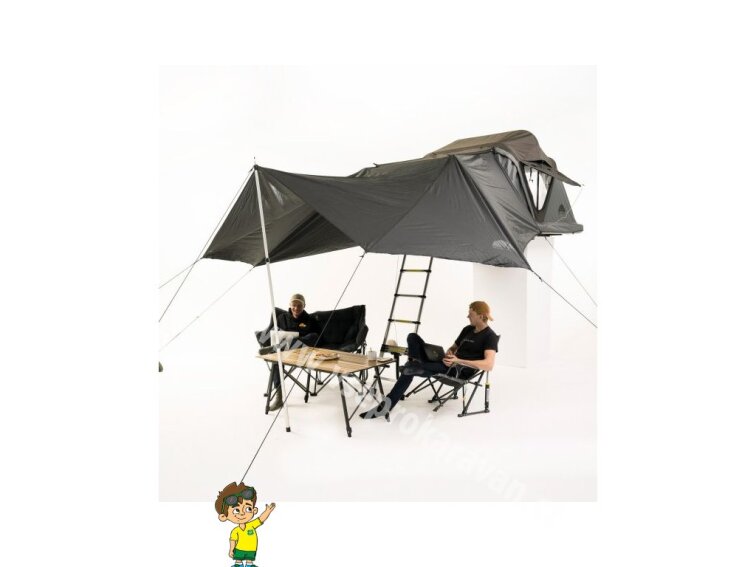 Plátěná markýza Light Awning pro střešní stan Roof Space 4