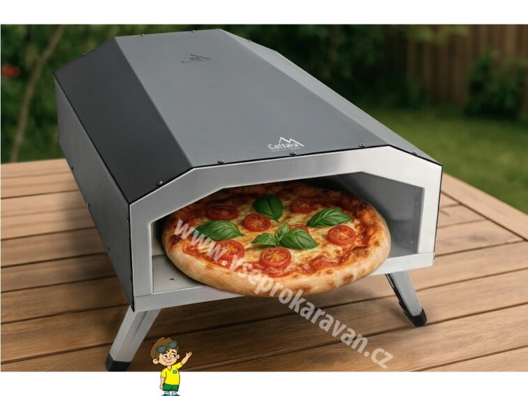 Plynová pec na pizzu Margherita s regulátorem