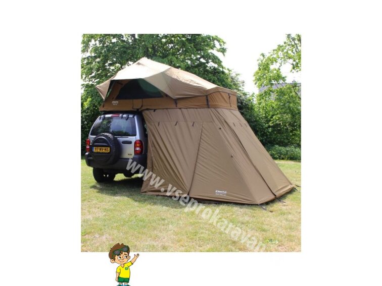 Přídavný stan ke střešnímu stanu Mara