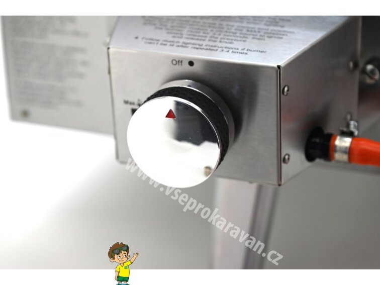 Plynová pec na pizzu Margherita s regulátorem