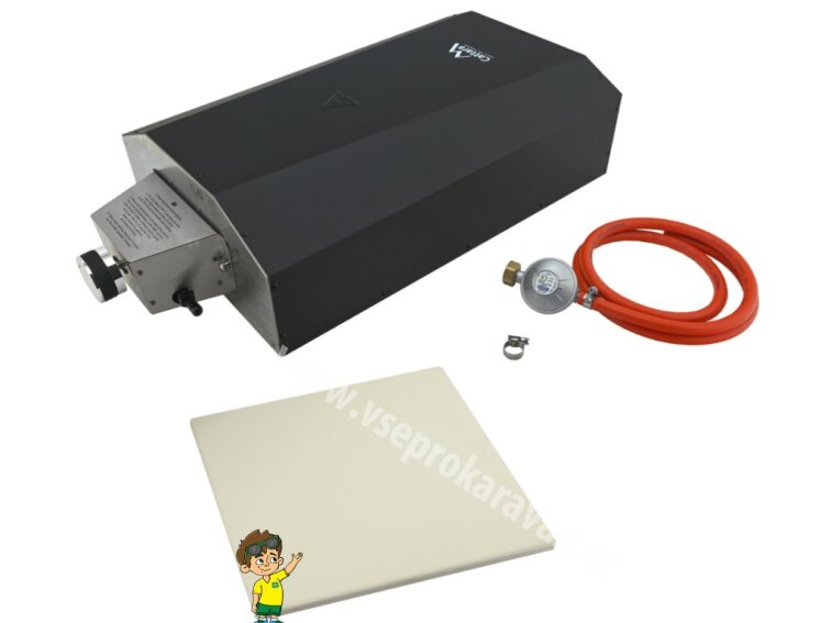 Plynová pec na pizzu Margherita s regulátorem