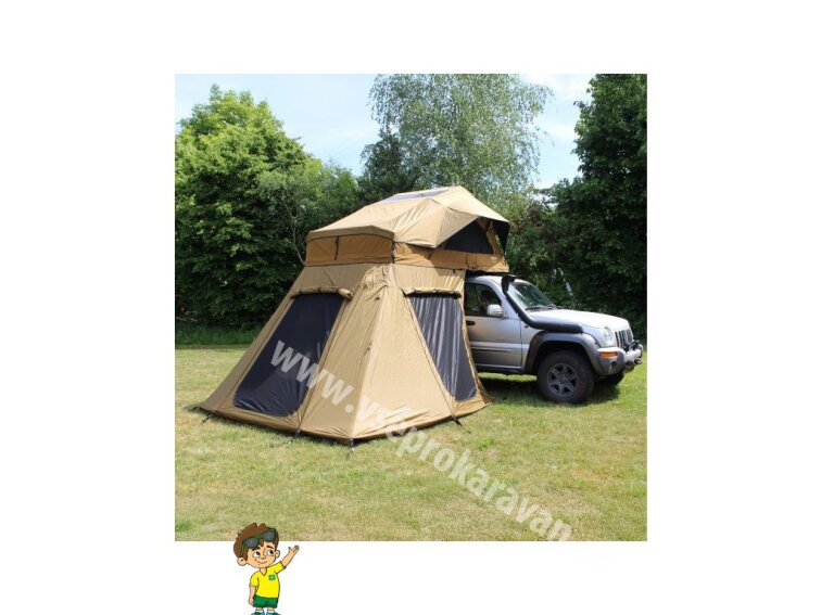 Přídavný stan ke střešnímu stanu Mara