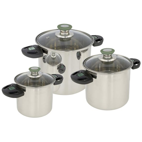 3dílná sada hrnců Elegance Compact