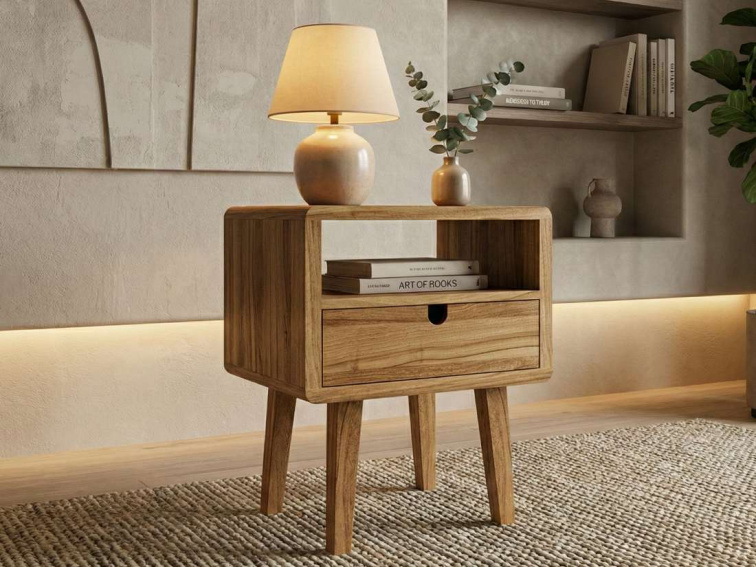 Dubový noční stolek Dubai