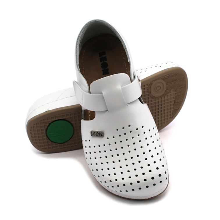 Leon 709 Férfi teljes bőr zárt orvosi munkacipő