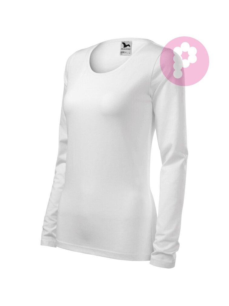 Dámské tričko Slim Bílá