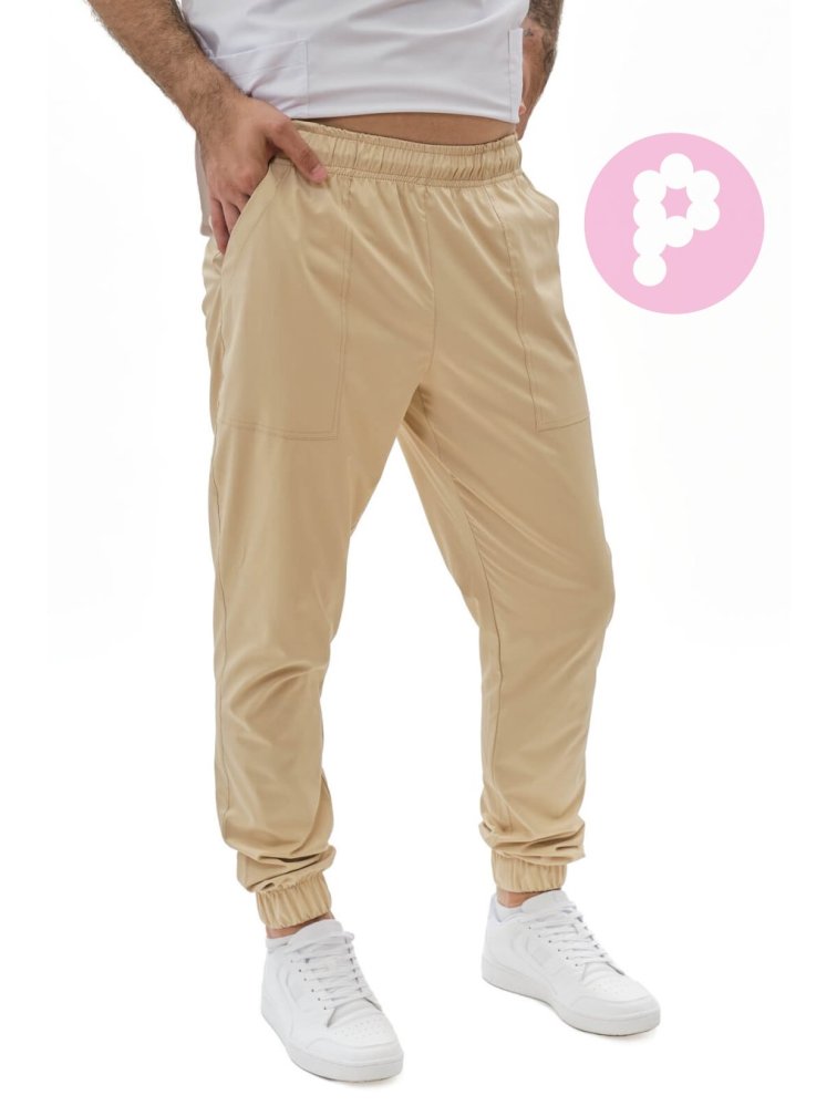 Zdravotnické kalhoty MAX SATTÉ Cappuccino