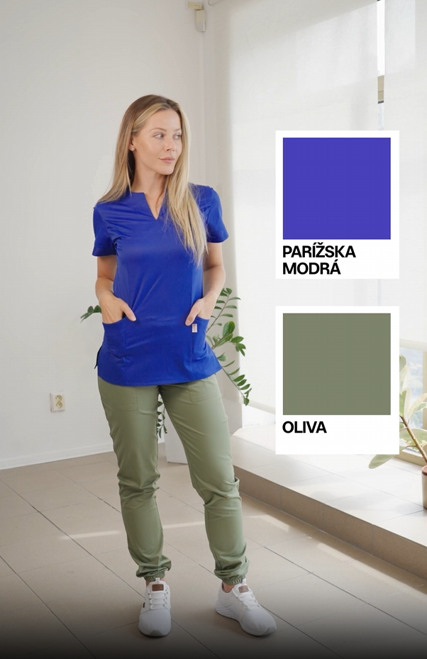Kombinácie Olivová farba
