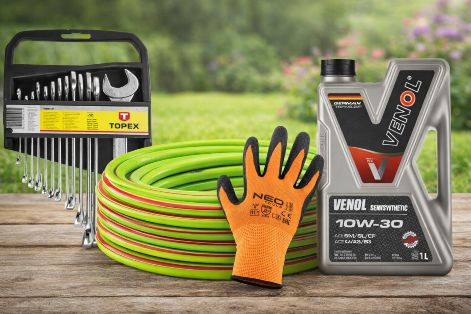 Jarní kontrola zahradní techniky před prvním startem