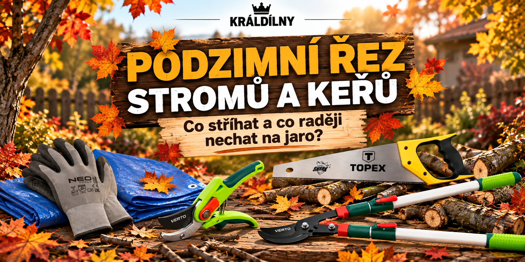 Podzimní řez stromů a keřů: Co stříhat a co raději nechat na jaro?