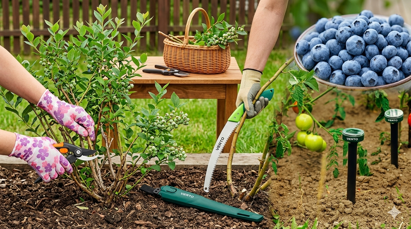 Jak správně stříhat borůvky, aby měly velké plody