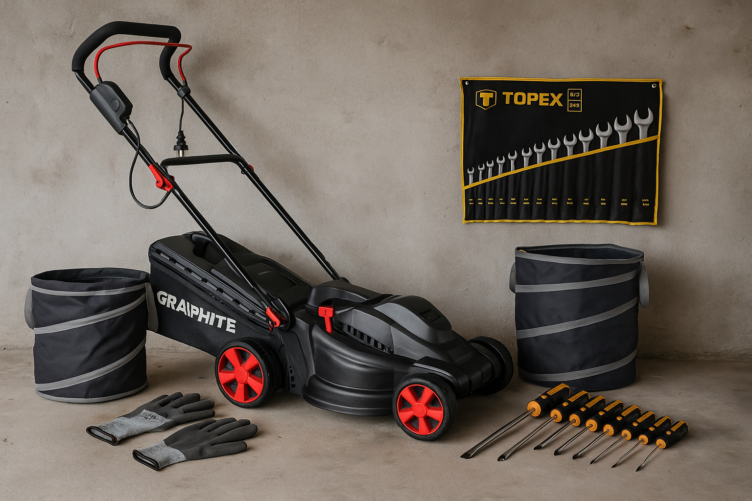 Jak zazimovat sekačku, křovinořez a další stroje