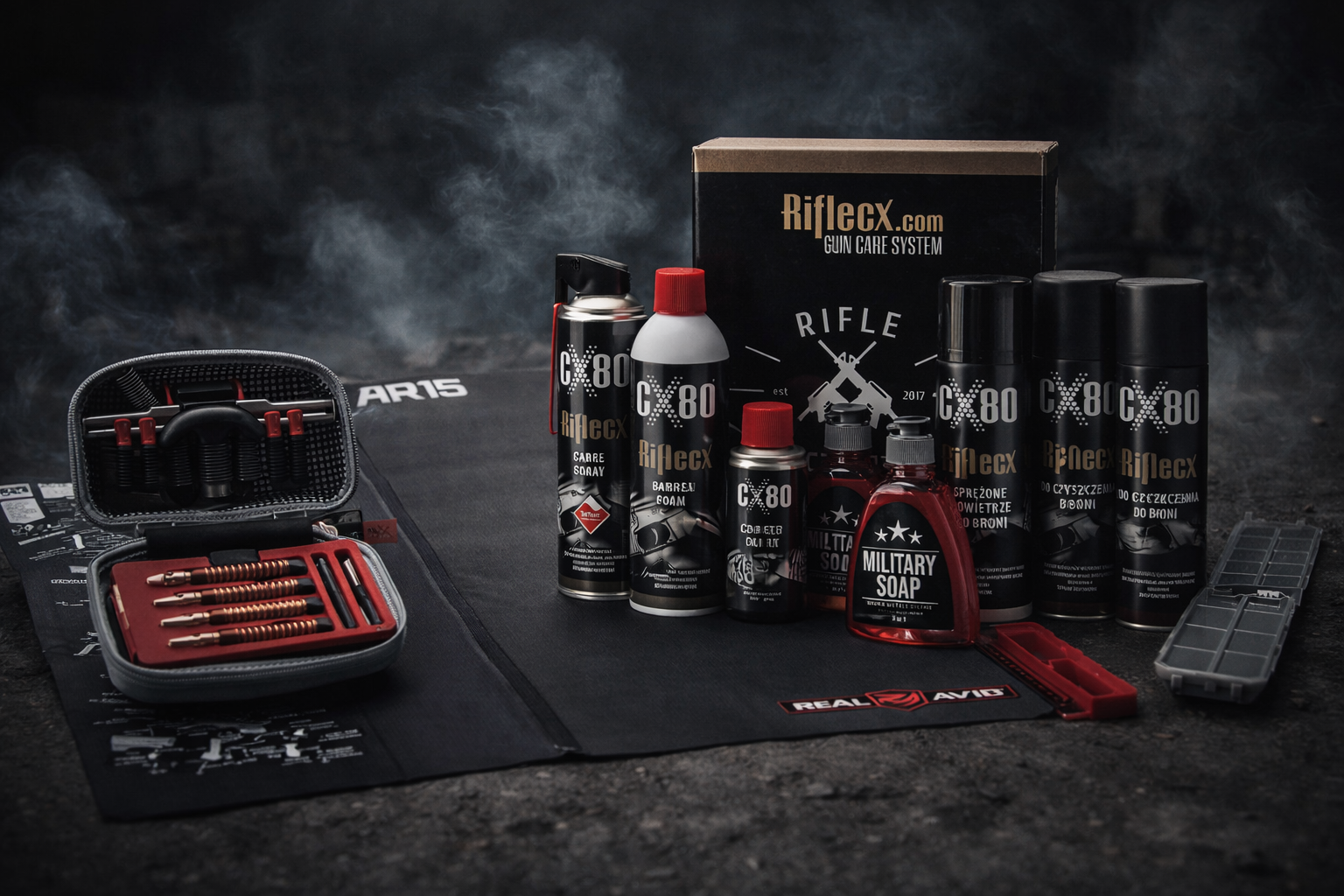 Jak čistit jednotlivé typy zbraní: pistole, AR-15, malorážka a brokovnice