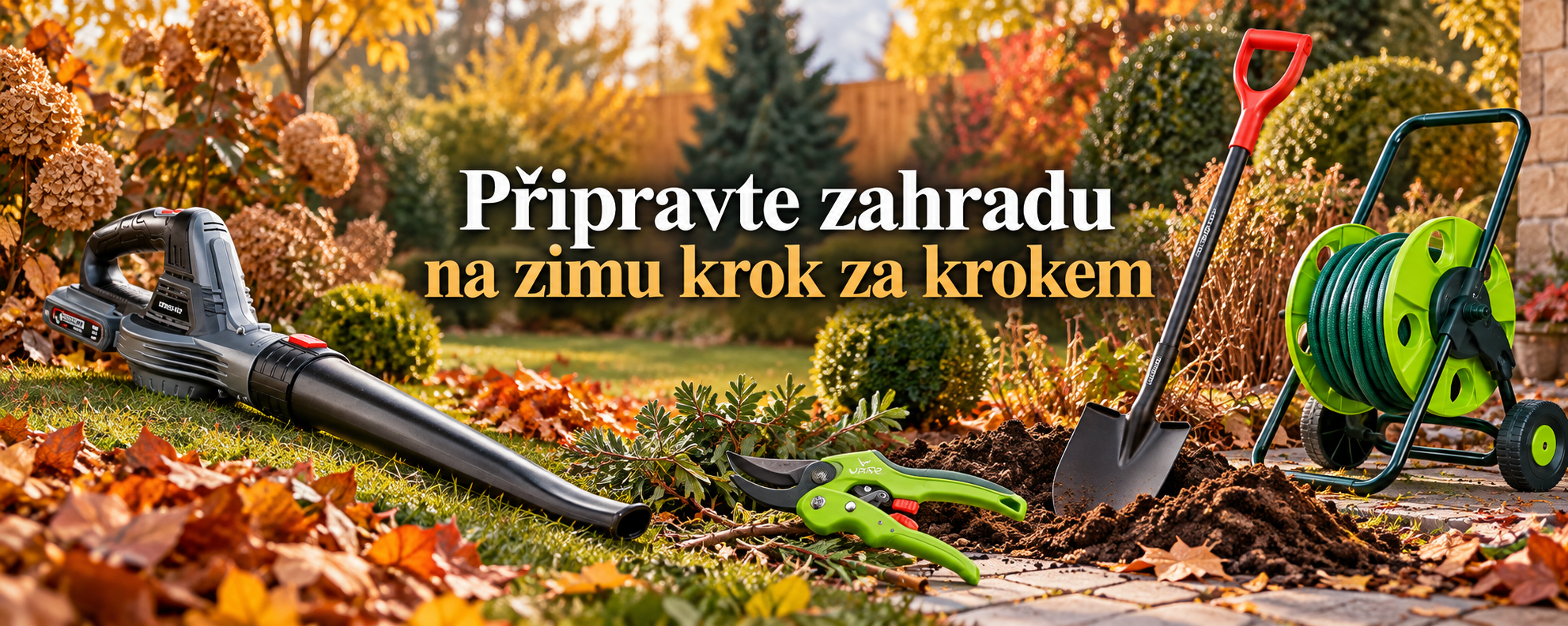 Připravte zahradu na zimu krok za krokem