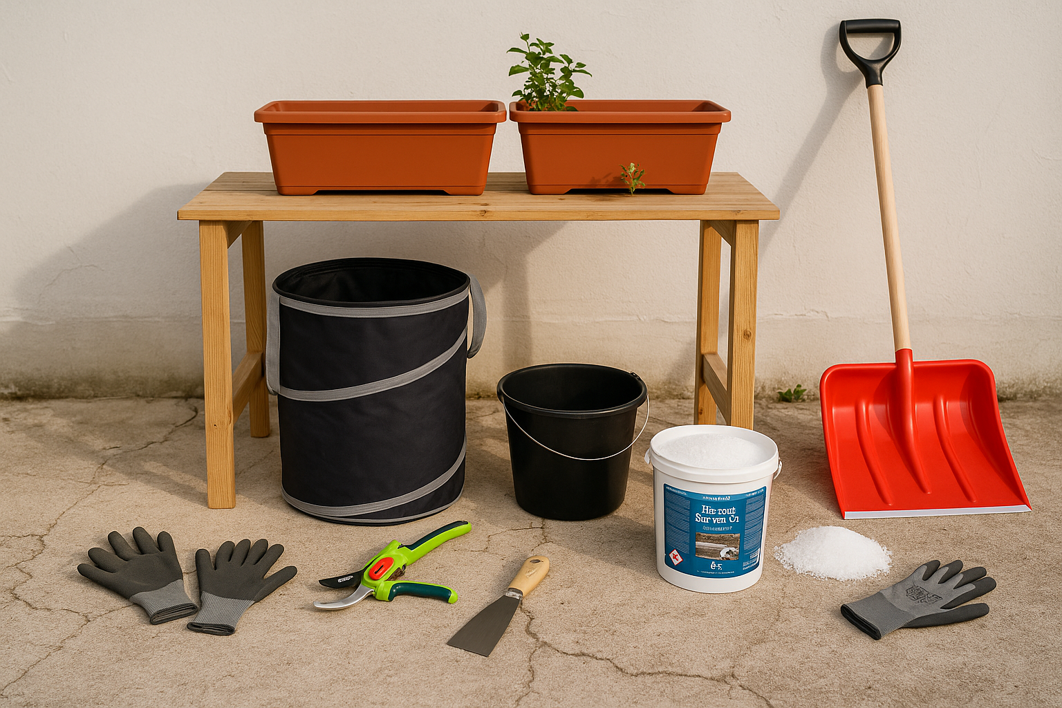 Jak ochránit květináče a truhlíky před mrazem