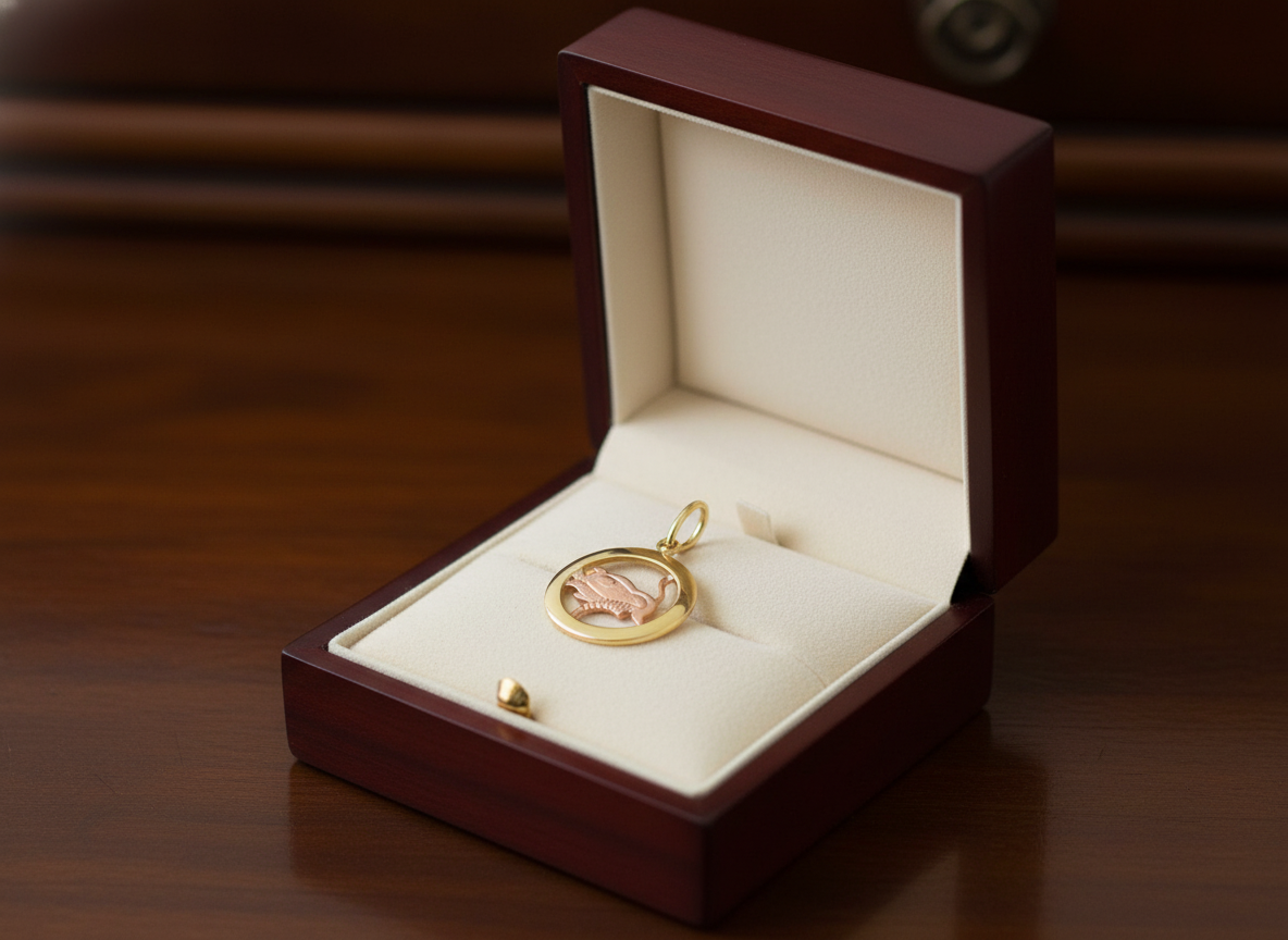 3815 Zlatý přívěsek znamení zvěrokruhu Býk 0,60g