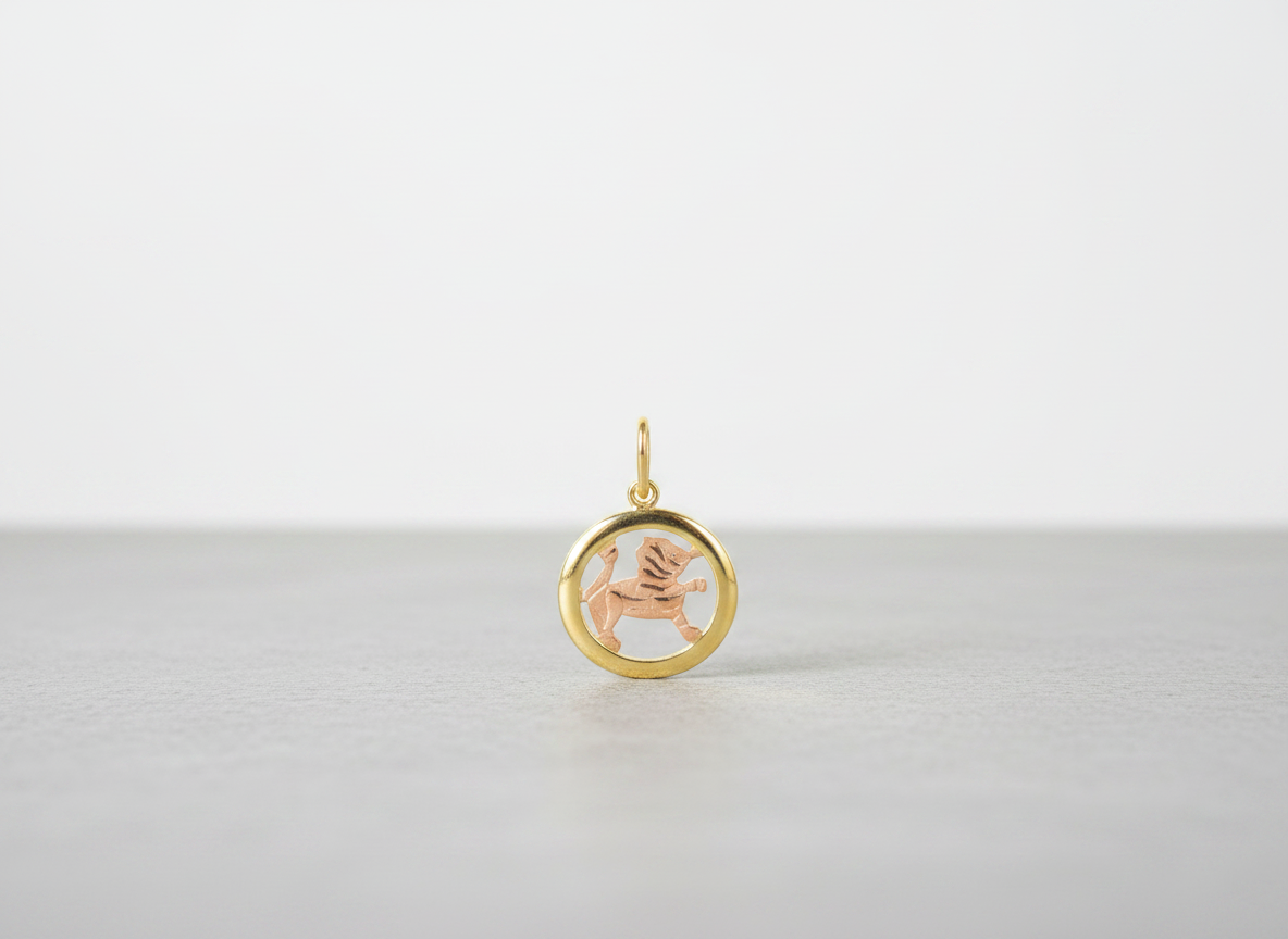 3820 Zlatý přívěsek znamení zvěrokruhu Lev 0,60g