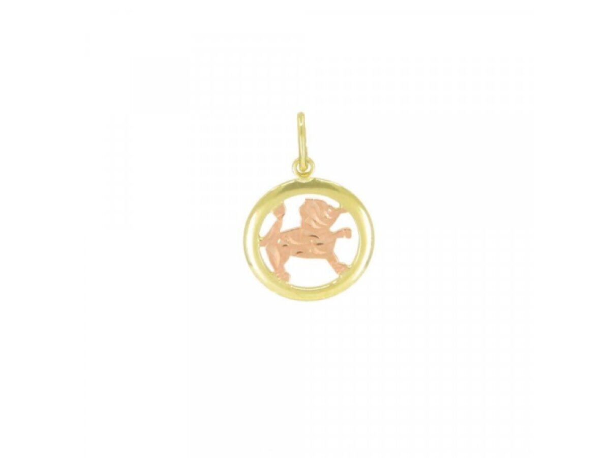 3820 Zlatý přívěsek znamení zvěrokruhu Lev 0,60g