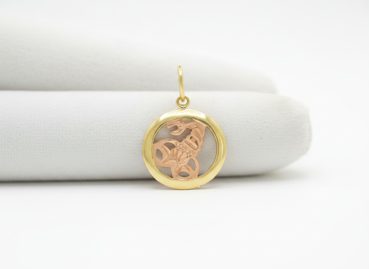 3835 Zlatý přívěsek znamení zvěrokruhu Štír 0,65g