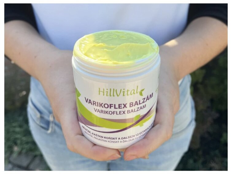HillVital Varikoflex balzám, na křečové žíly, 250ml