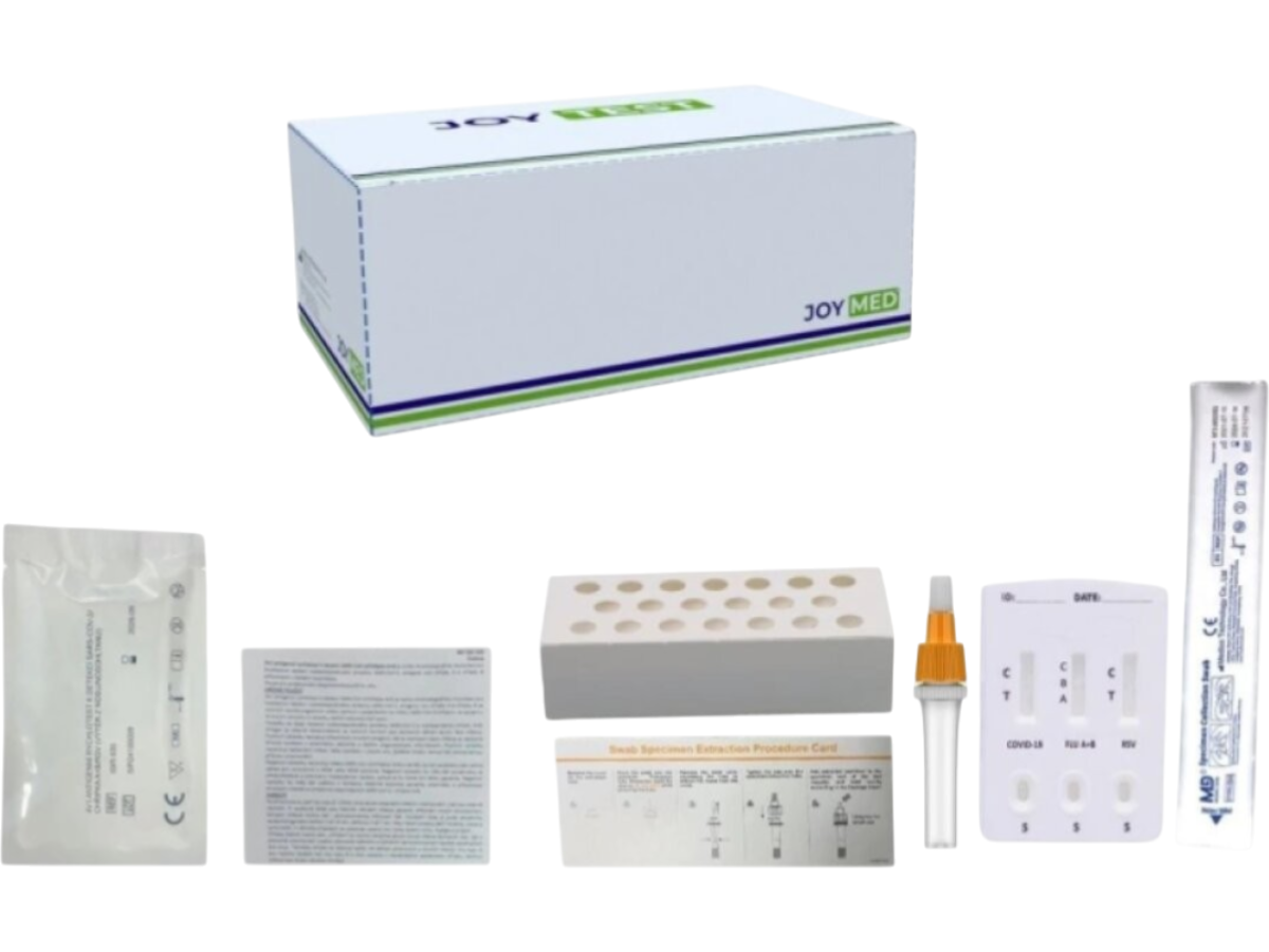 20x Multi test 4v1 (SARS-CoV-2, chřipka A/B a RSV) z nosohltanu
