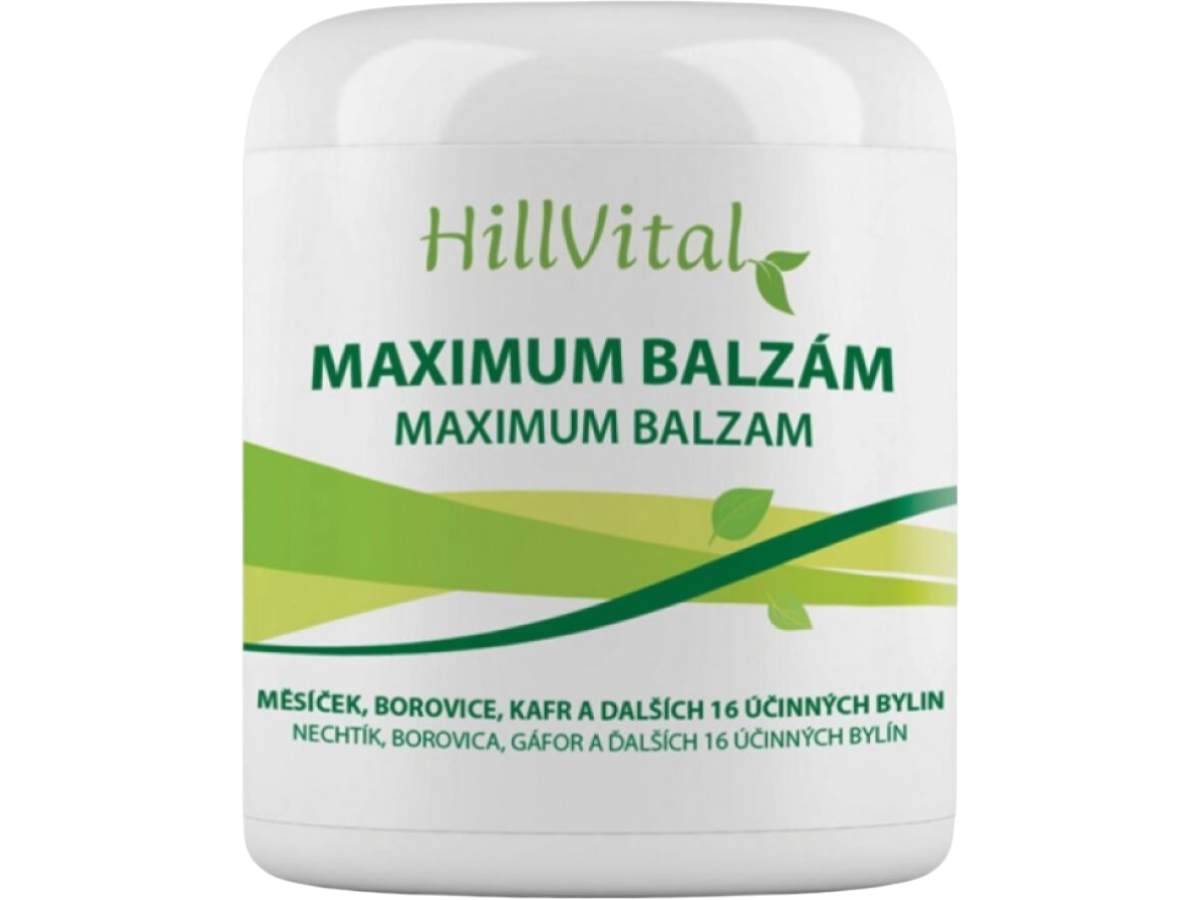 HillVital Maximum balzám na revma a bolest kloubů, 250ml