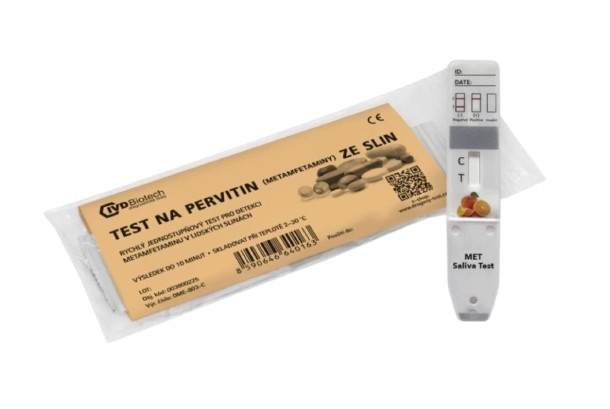 1x IVD Biotech Drogový test na pervitin (MET) ze slin