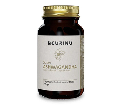 NEURINU Super ASHWAGANDHA, 50 kapslí