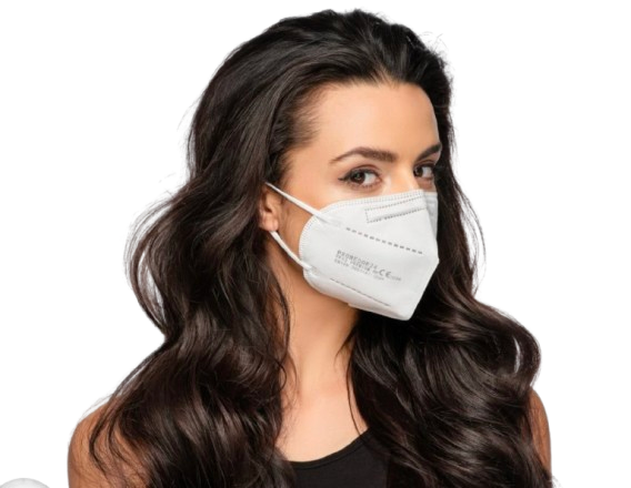 10x Český Respirátor FFP2 - bílá