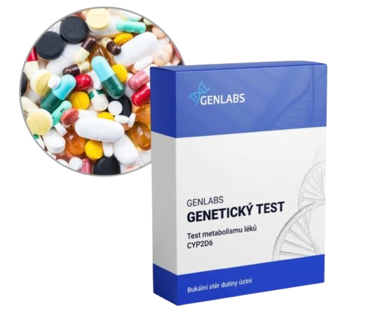 1x Metabolismus léků (CYP2D6)