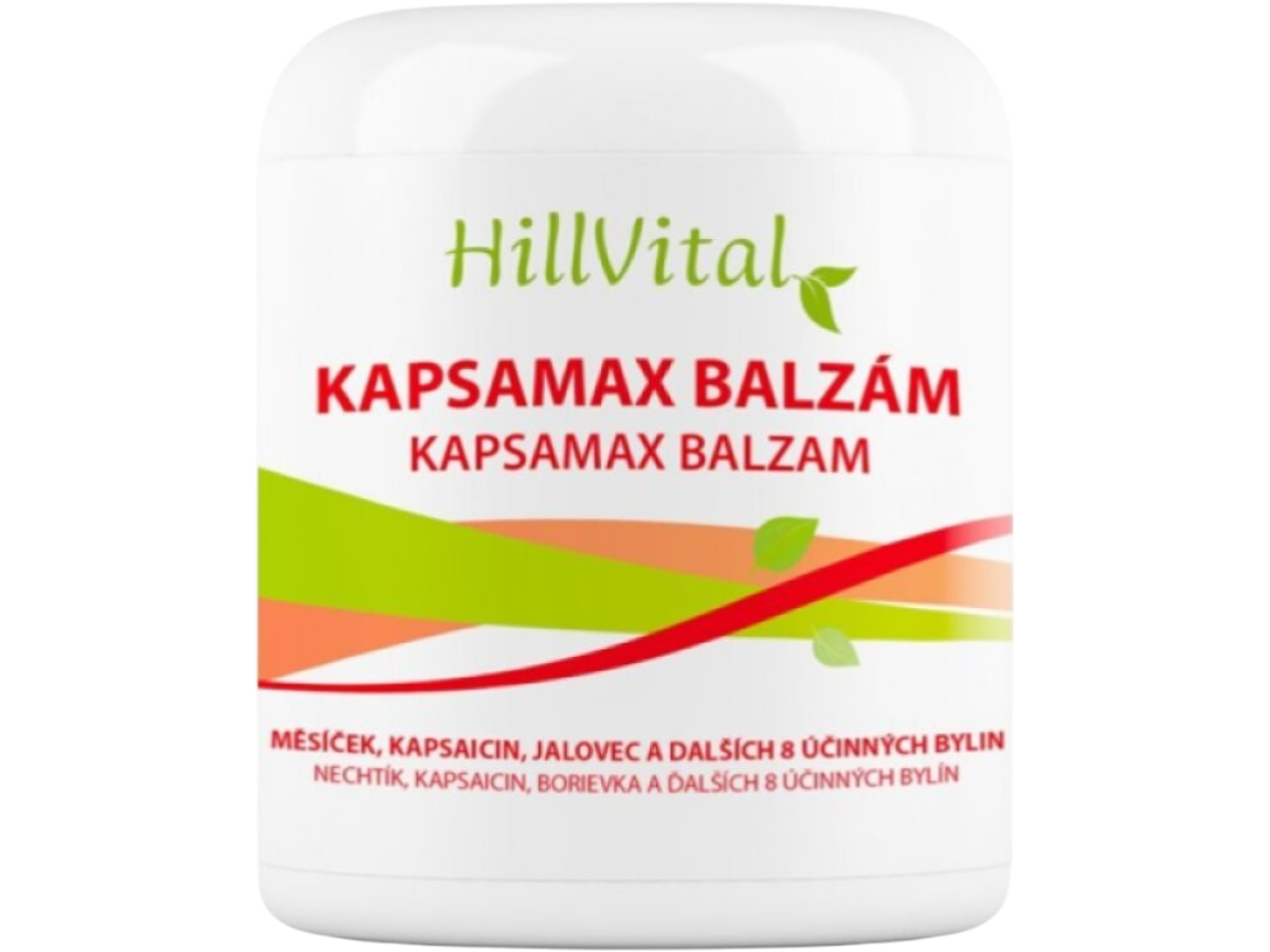 HillVital Kapsamax balzám, na ztuhlé svaly a klouby, 250 ml