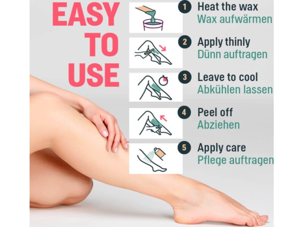 WoldoHealth® Depilační vosk zrnka Aloe vera, 800g