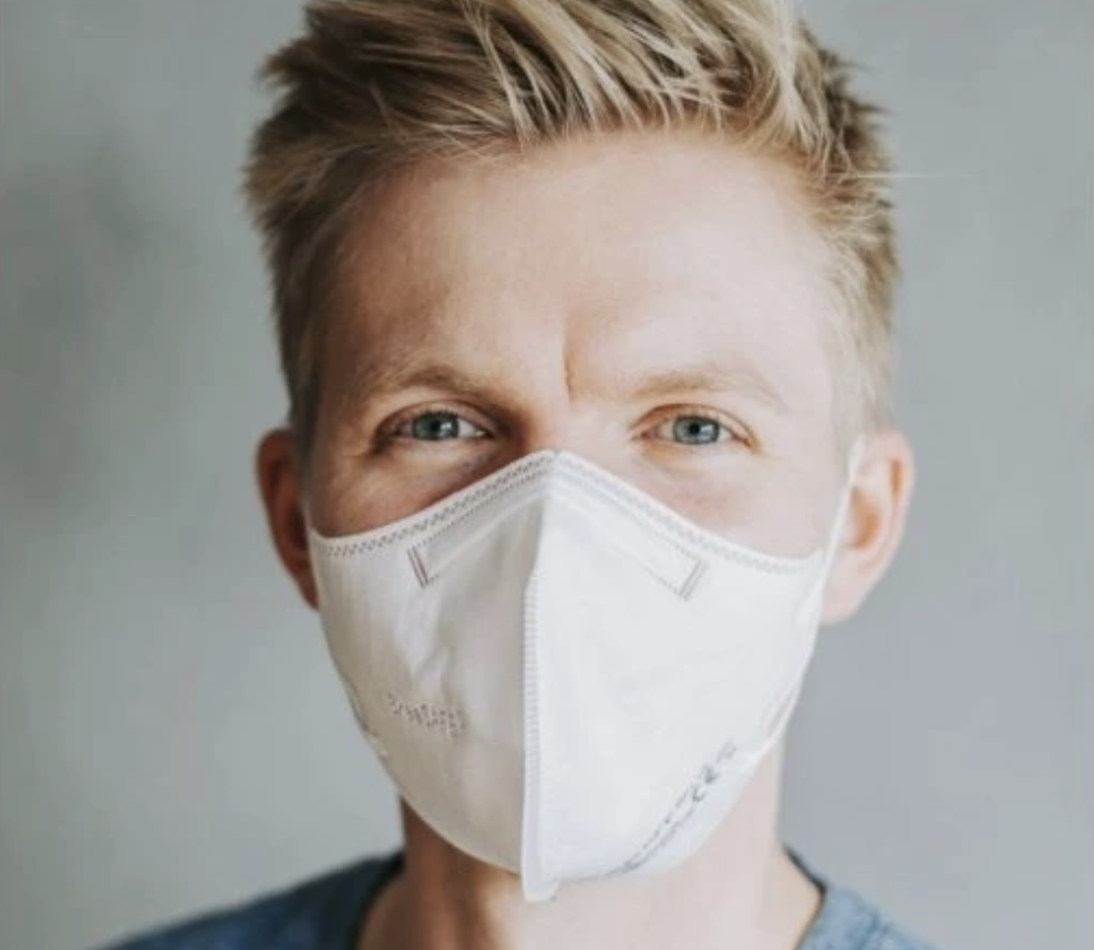 BreaSAFE® Respirátor PRO-MASK FFP3 bílý L, 3 ks