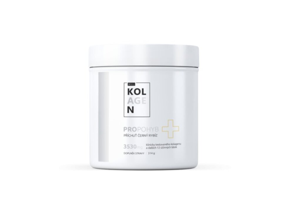 MujKolagen PROPOHYB Plus– Černý rybíz, 314g
