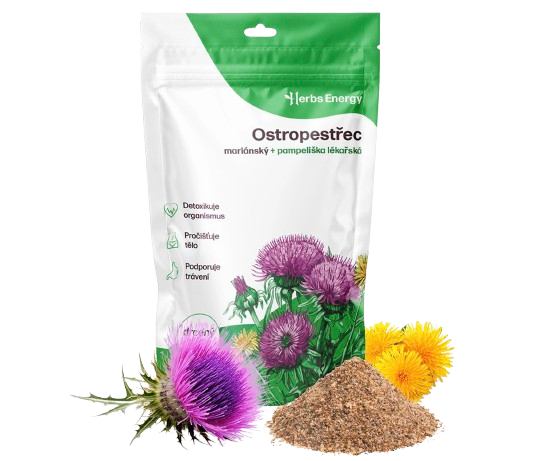 Herbs Energy Ostropestřec mariánský + Pampeliška lékařská, 360 g