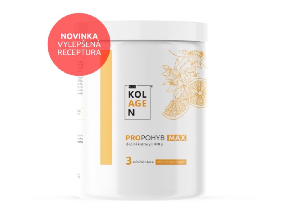 MujKolagen PROPOHYB Max– Pomeranč, 498g