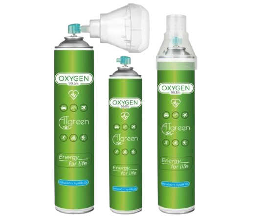 9 ks Inhalační Kyslík O2 - (14L)