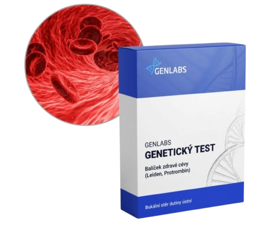 1x Balíček zdravé cévy (Leiden, Protrombin)