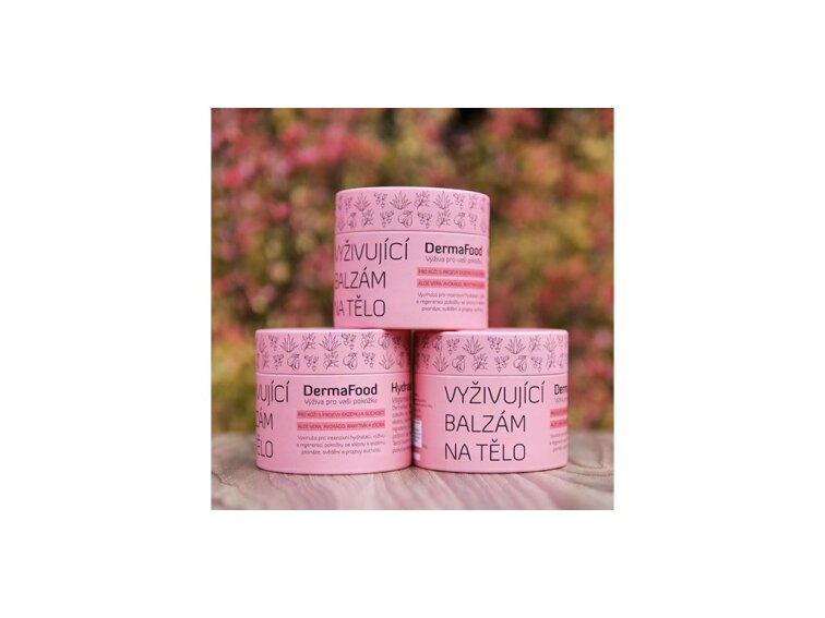 DermaFood MAXI Vyživující balzám na tělo - Ekzém a suchá pokožka, 140 g
