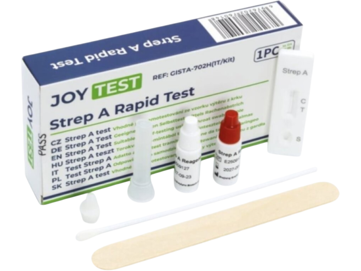 1 x Test na Streptococcus pyogenes