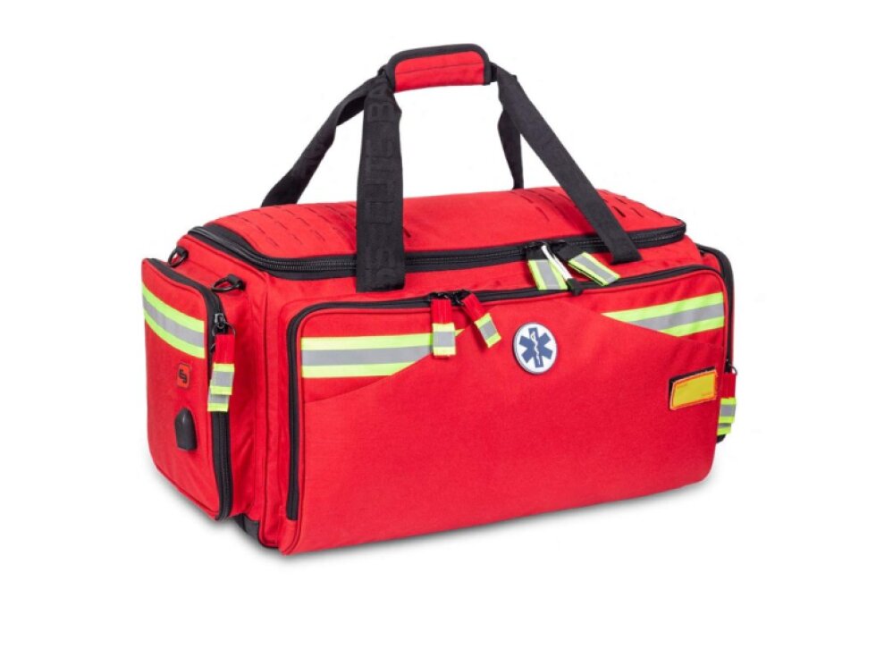 Elite Bags CRITICAL’S EVO Záchranářská taška profesionální, červená