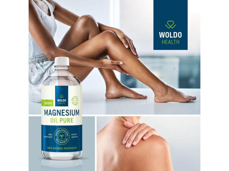 WoldoHealth® Hořčíkový olej, 1000ml