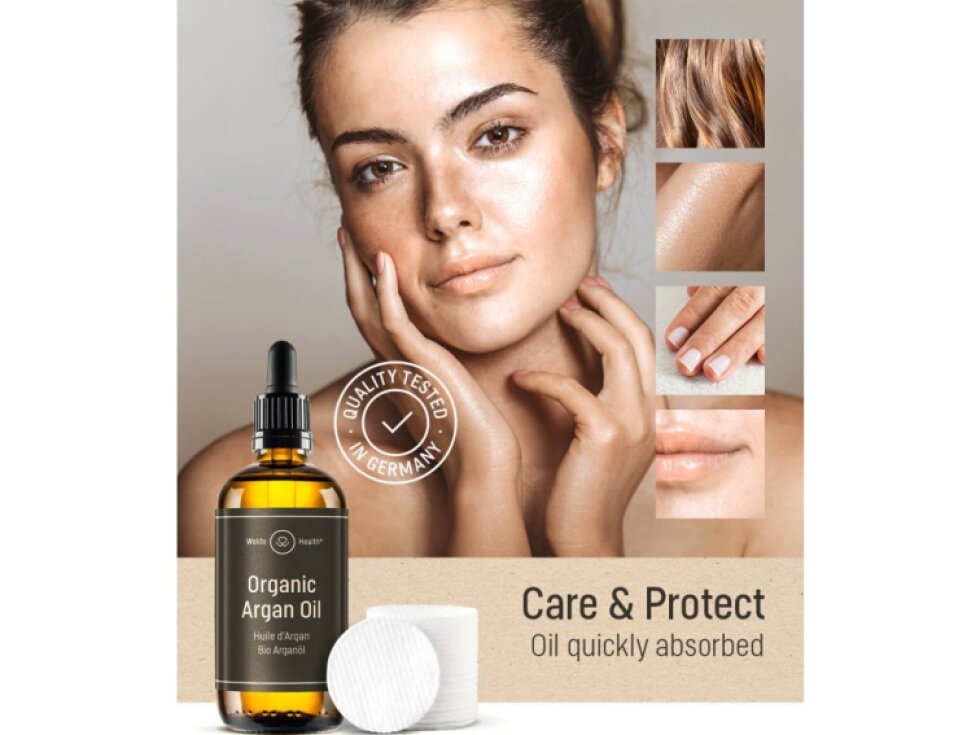 WoldoHealth® BIO arganový olej, 100ml