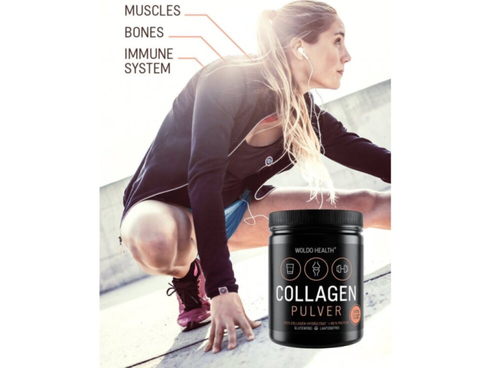 WoldoHealth® ® 100% Hovězí kolagen na pleť (2x500g)