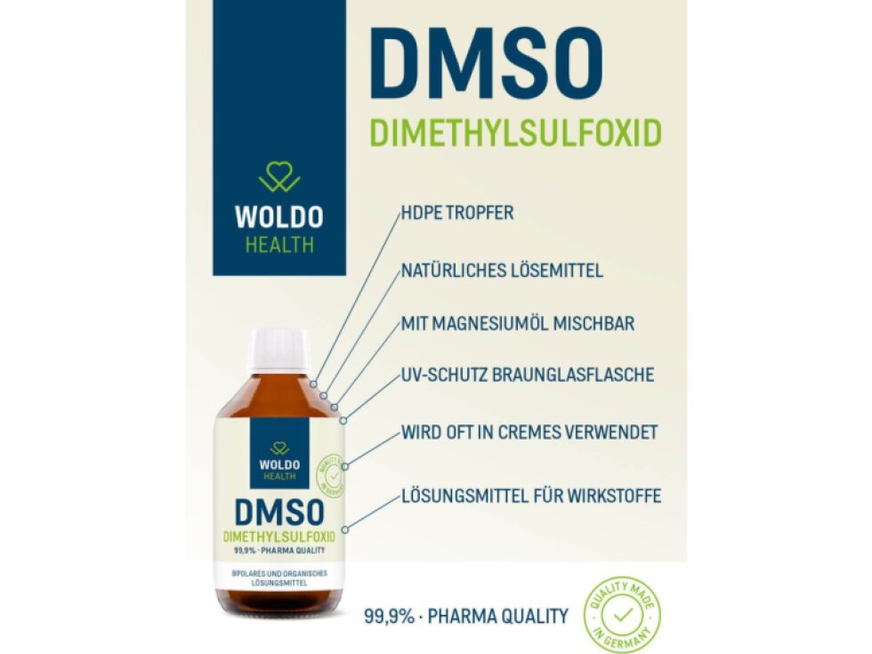 WoldoHealth® DMSO, 250ml