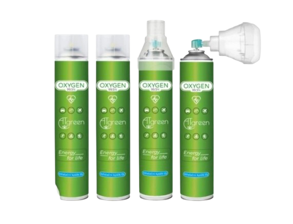 4 ks Inhalační Kyslík O2 - (14L)